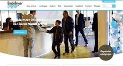 Desktop Screenshot of bindelmeercollege.nl